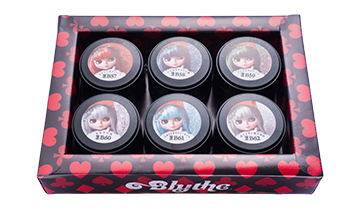 PREGEL×Blytheコラボ第7弾「ダークラビットホール」6色セット