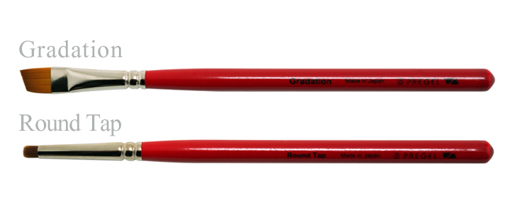 グラデーション&ラウンドタップ筆が発売